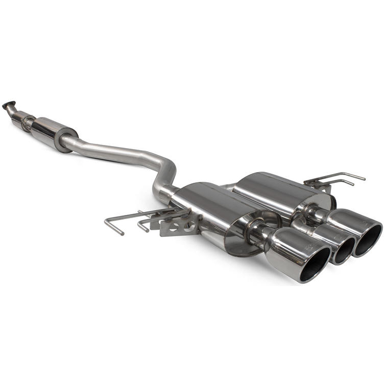 Scorpion Car Exhaust Flex-Back System (Resonated) Indy - Honda Civic Type R FK8 L/H Drive 2.0 Turbo 2017 - 2018