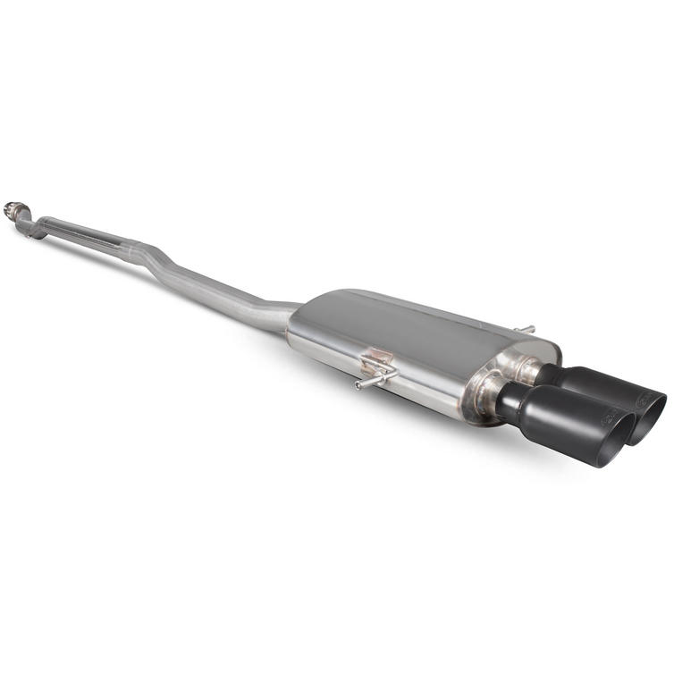 Scorpion Car Exhaust Cat-Back System (Non-Resonated) BLK Daytona - Mini Cooper S R56 R57 R58 R59 2007 - 2014