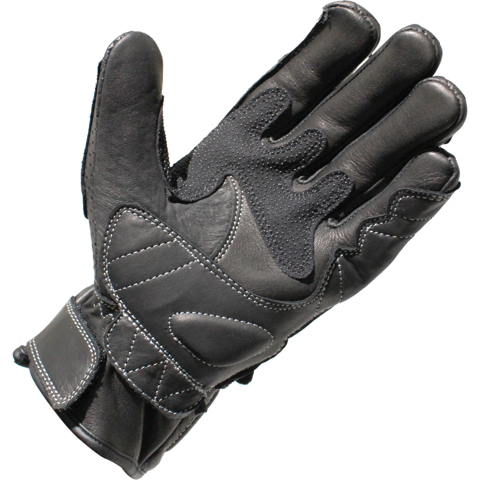 Agrius Ambush Short Leather Motorcycle Gloves Biker Stocking Fillers