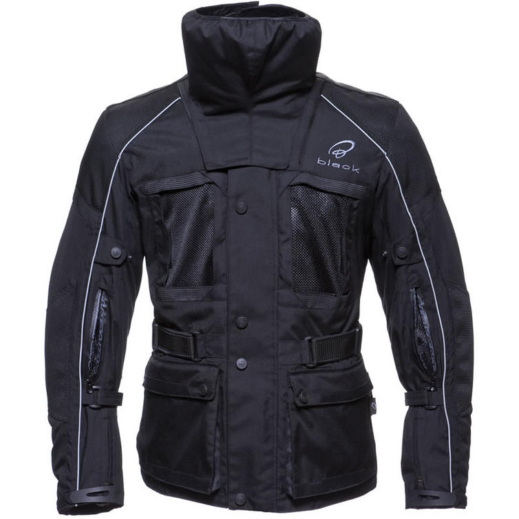 Black CoolIt Motorcycle Jacket Jackets