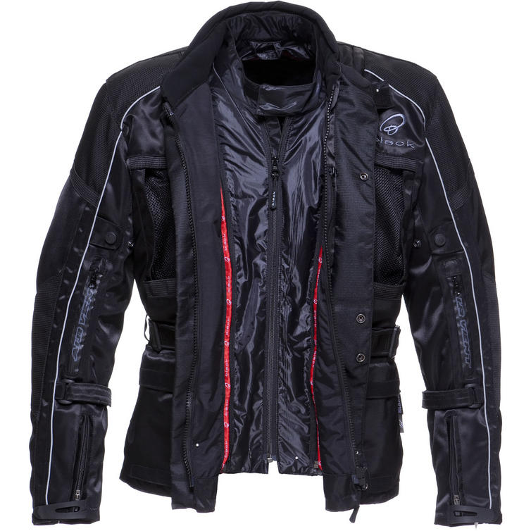 Black CoolIt Pro Motorcycle Jacket Jackets