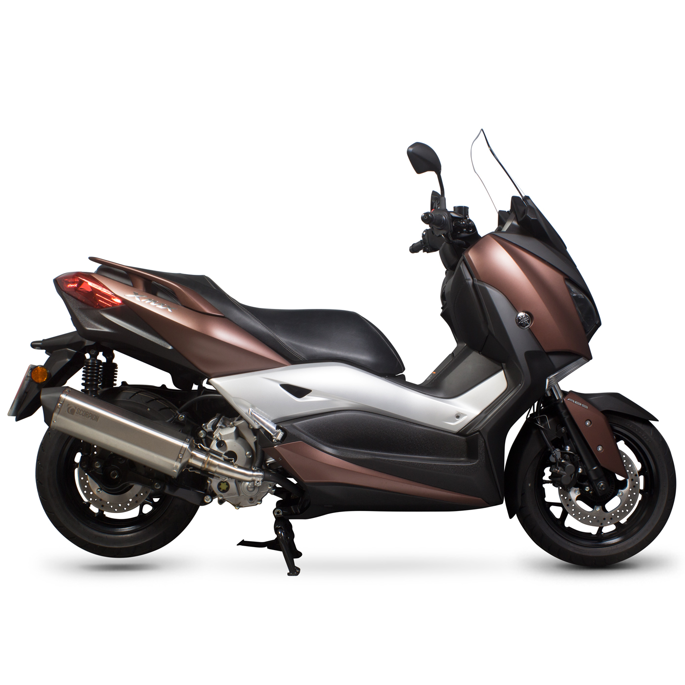 Scorpion Serket Parallel Stainless Steel Exhaust Yamaha XMAX 300 2017