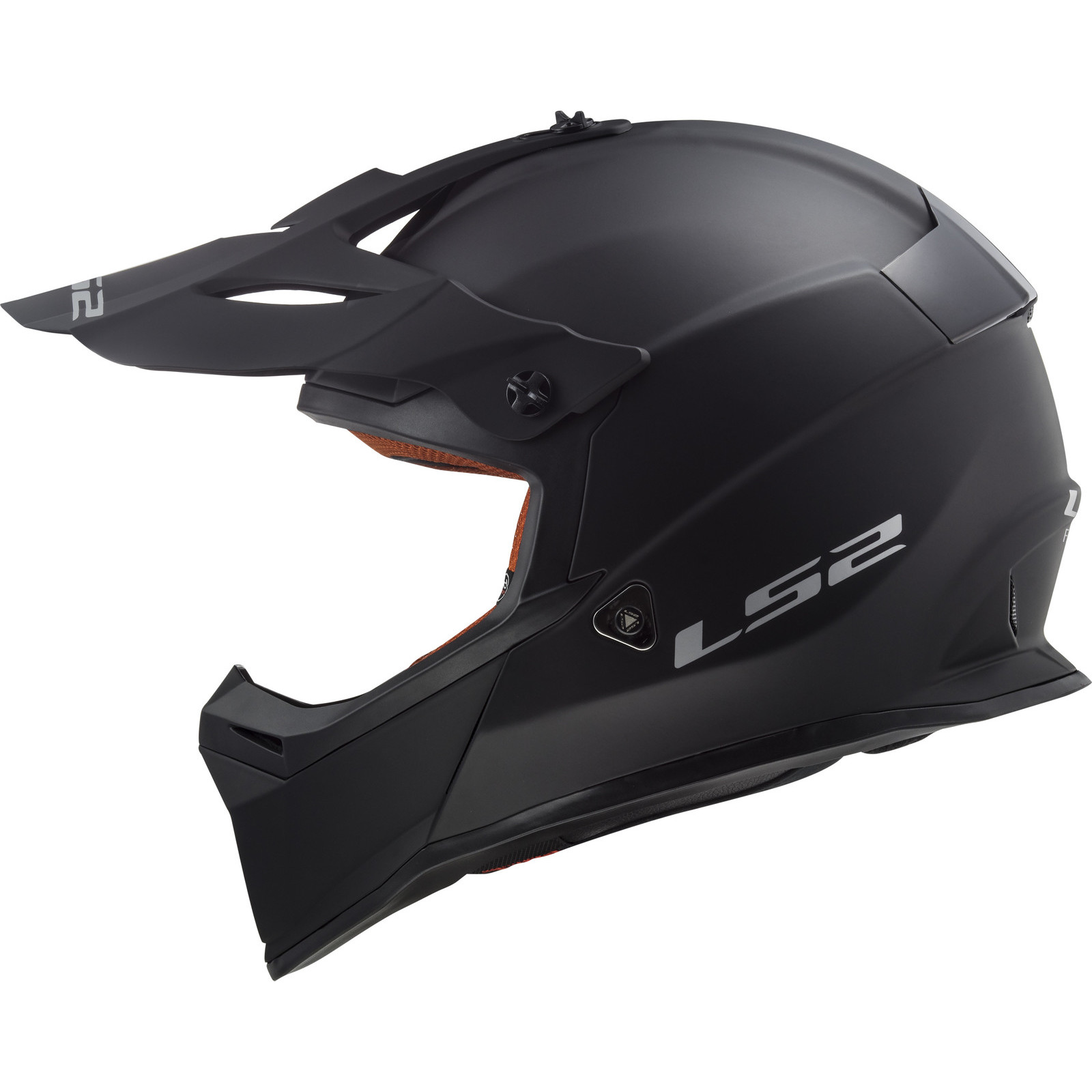 LS2 MX437 Fast Solid Motocross Helmet 