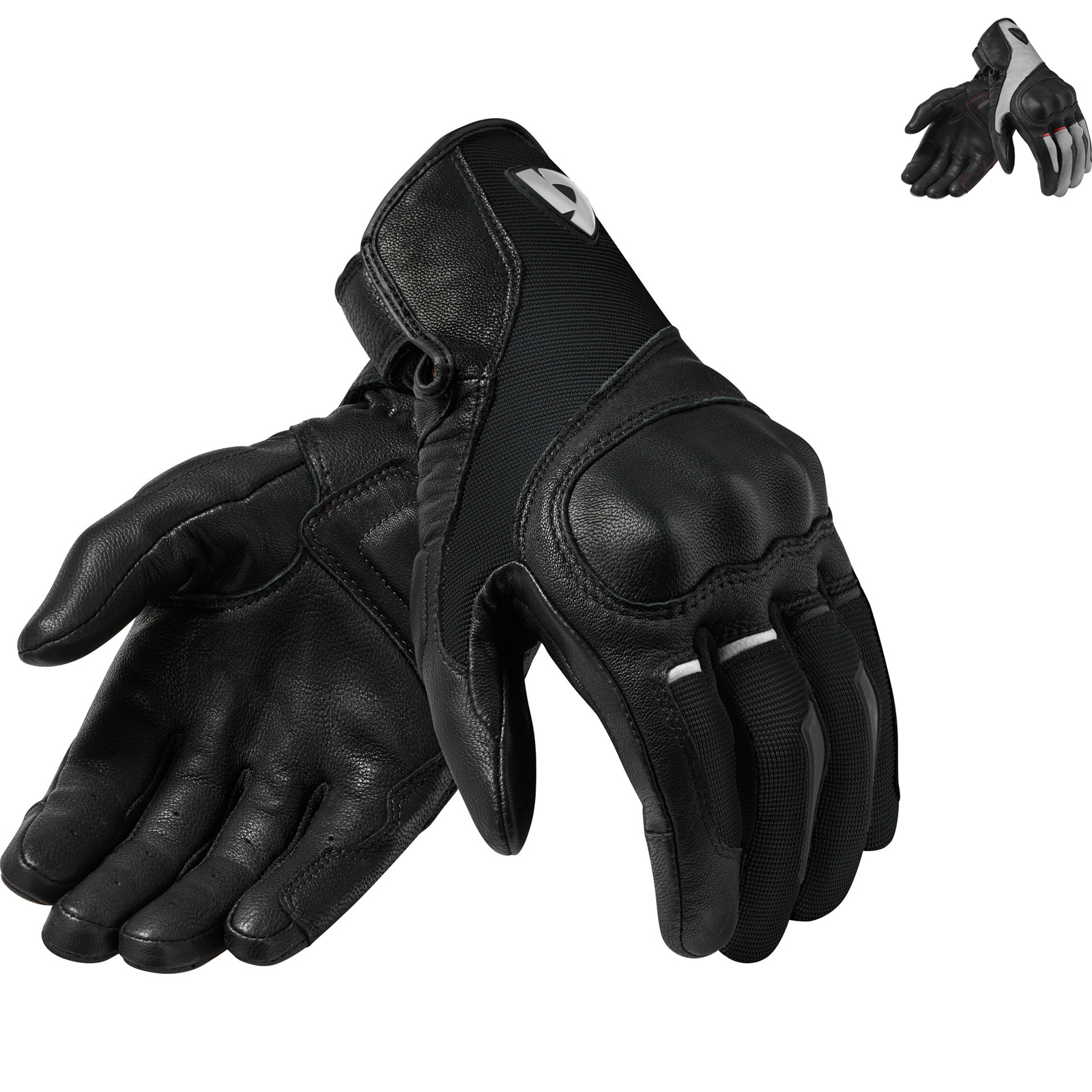 Rev It Titan Leather Motorcycle Gloves