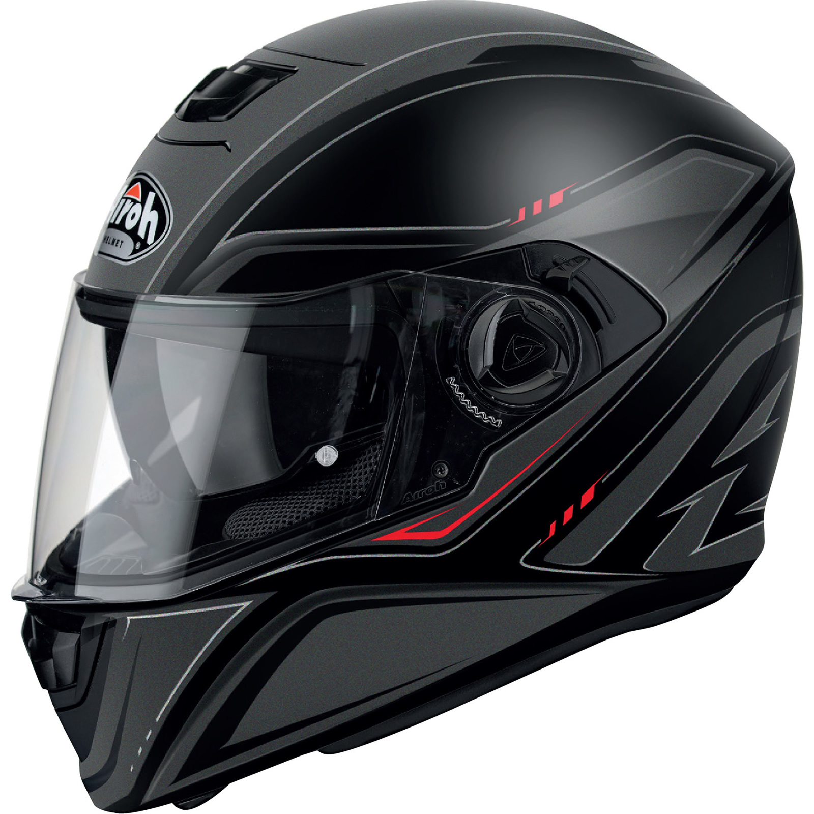 Airoh Storm Sprinter Motorcycle Helmet 60L Matt Black Full Face
