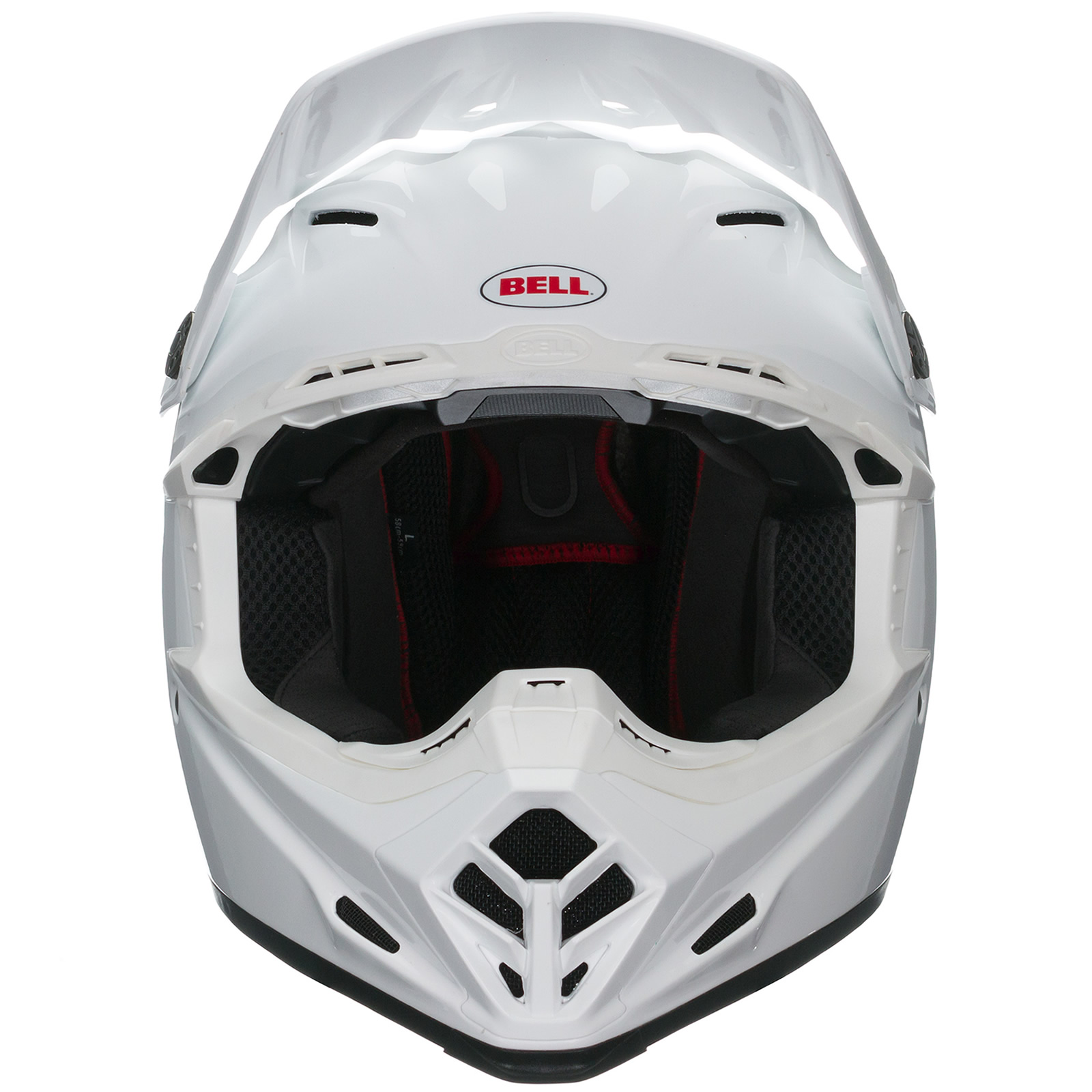 Bell Moto9 Solid Motocross Helmet XXL White Secret Sale