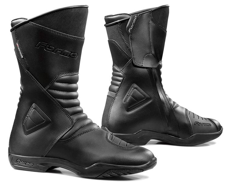 mens black moto boots