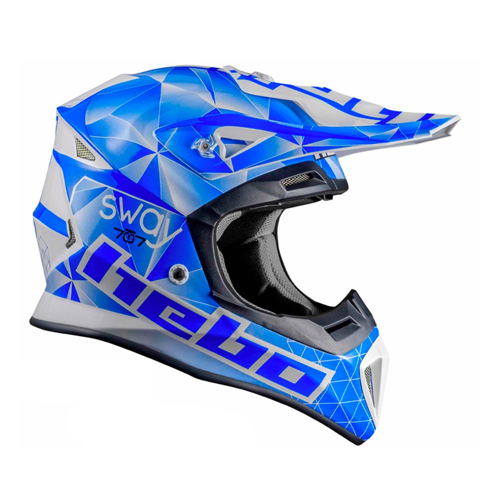 Hebo Enduro Sway Motocross Helmet L Blue Secret Sale