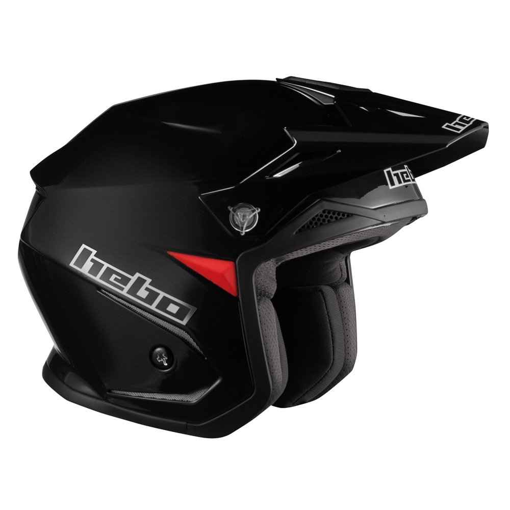 Hebo Zone 5 Trials Helmet L Black Secret Sale