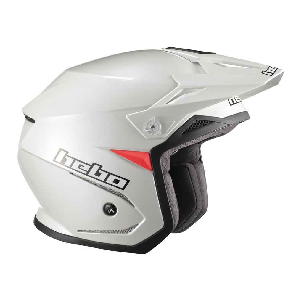 Hebo Zone 5 Trials Helmet XS White Secret Sale