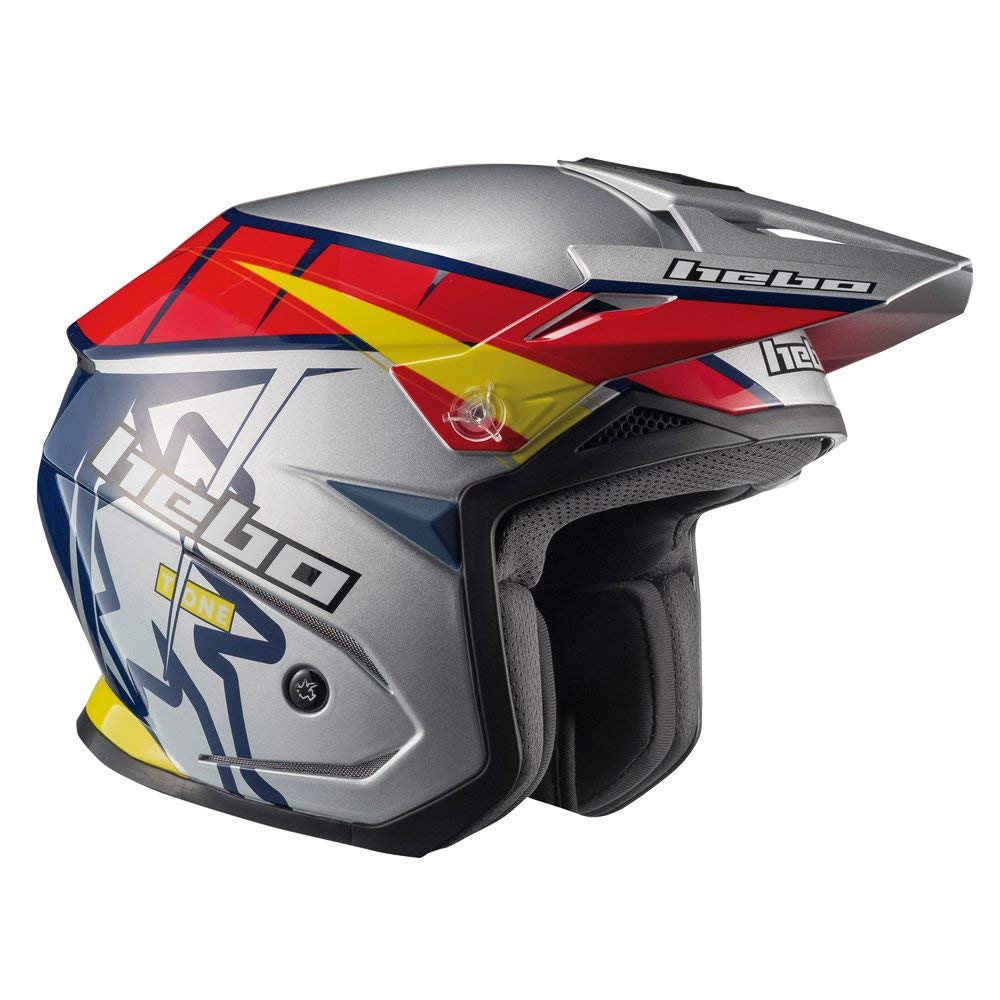 Hebo Zone 5 TOne Trials Helmet XS Grey Secret Sale