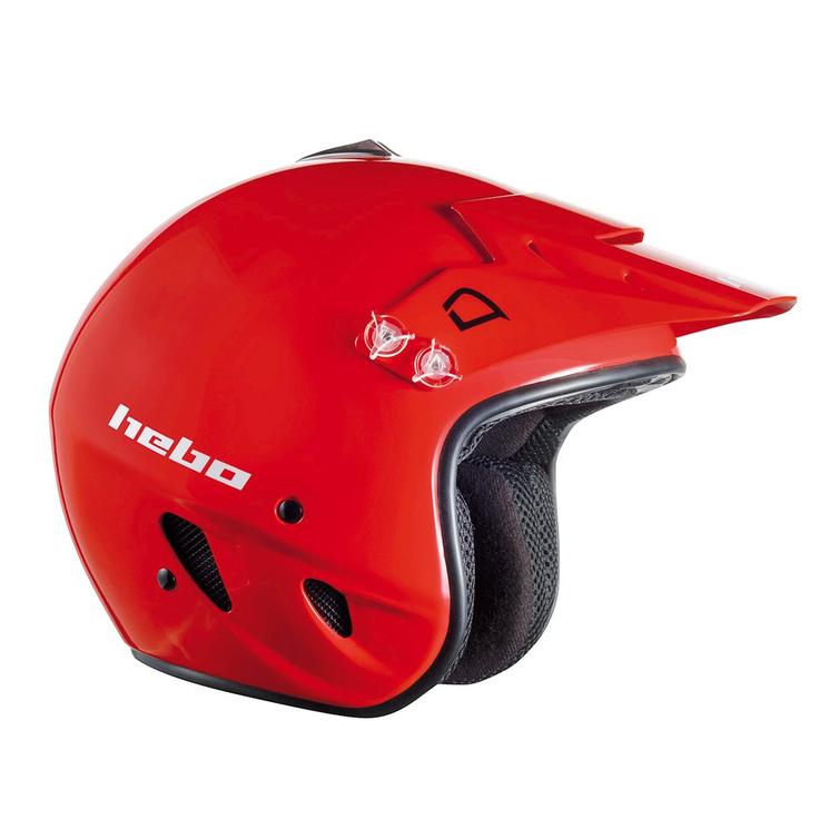 Hebo Zone Polycarbonate Trials Helmet S Red Secret Sale
