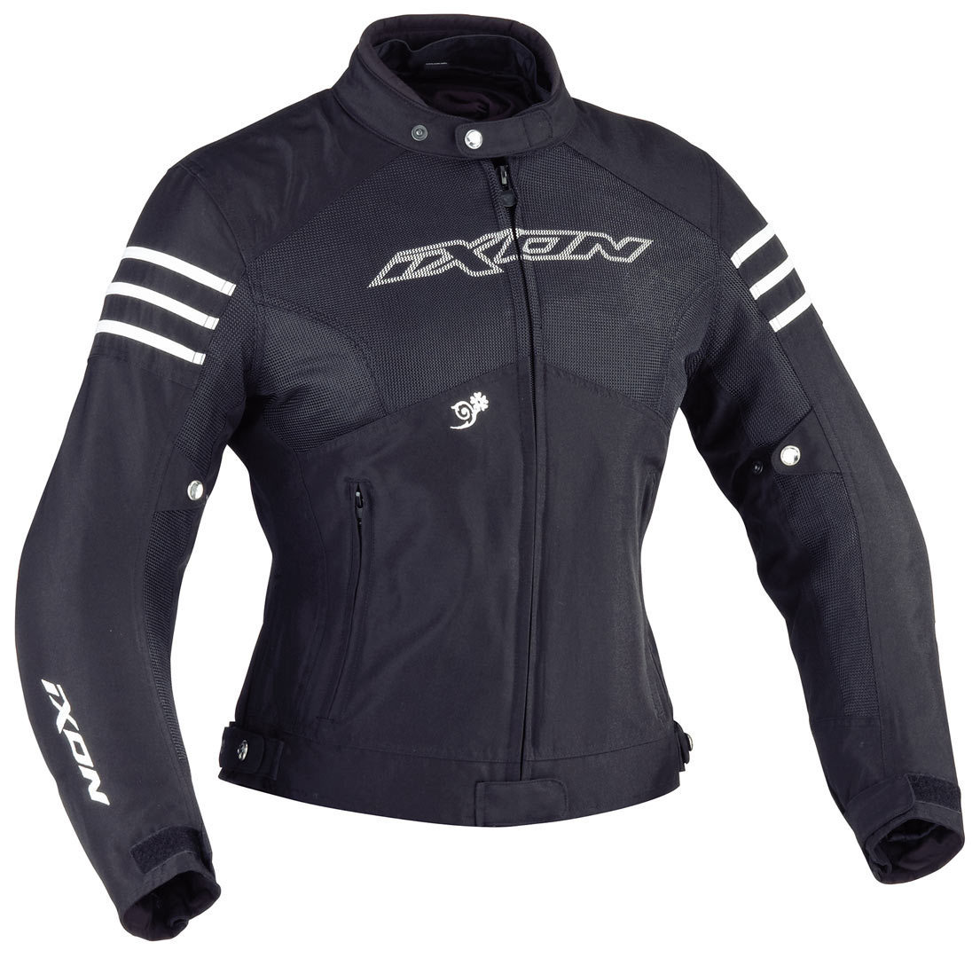 Ixon Electra Ladies Motorcycle Jacket M Black White - Ladies Jackets ...