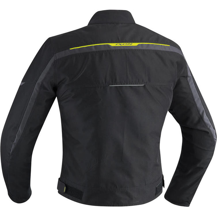 Ixon Zetec Light Men's Motorcycle Jacket S Black Yellow Grey Textile Jackets
