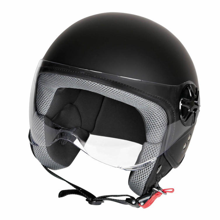 Lampa LD-2 Demijet Open-Face Motorcycle Helmet S Matt Black