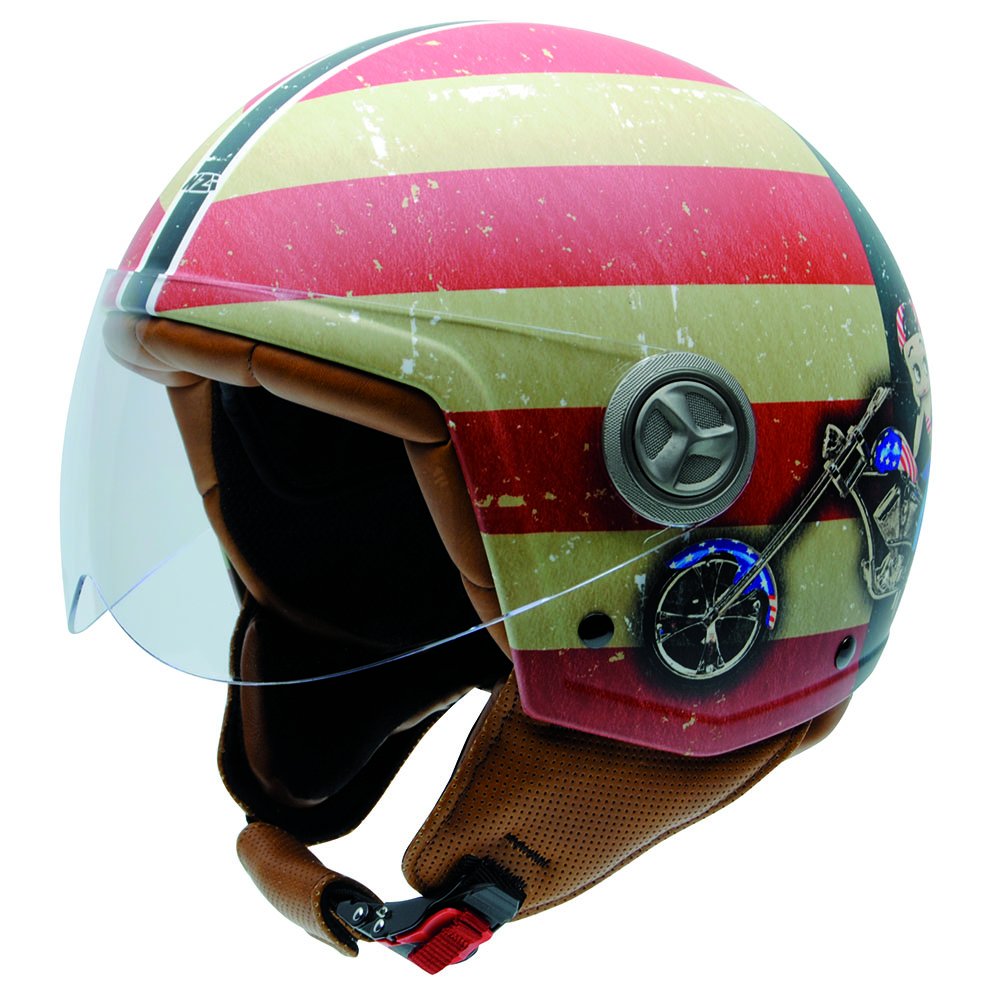 NZI Zeta Betty Boop Bandana Open Face Motorcycle Helmet XL (59m) Urban