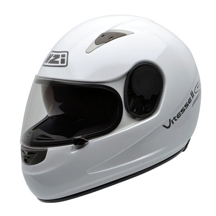 NZI Vitesse II S Solid Motorcycle Helmet S (55-56cm) White