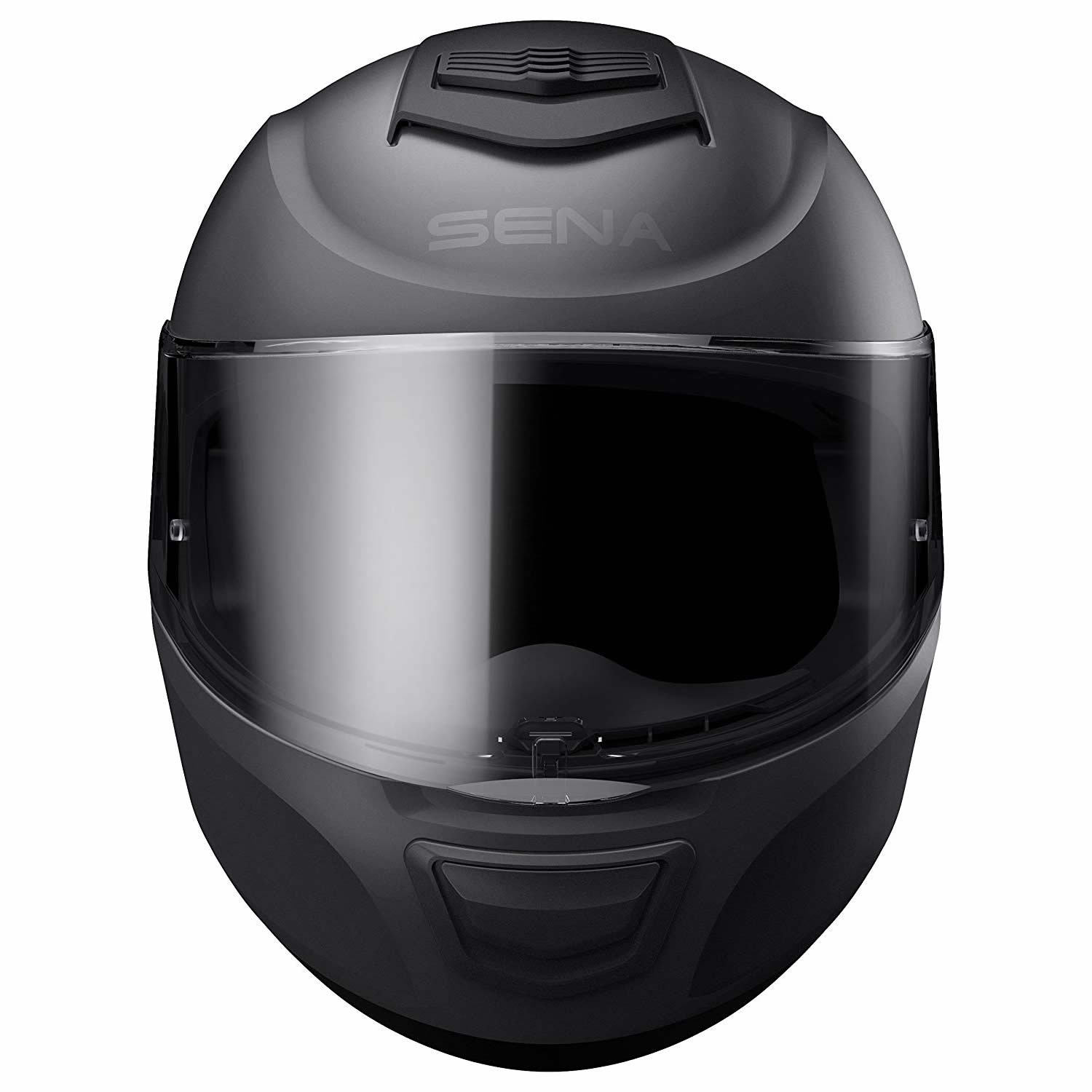 Sena Momentum Lite Bluetooth Full Face Motorcycle Helmet XS Matt Black