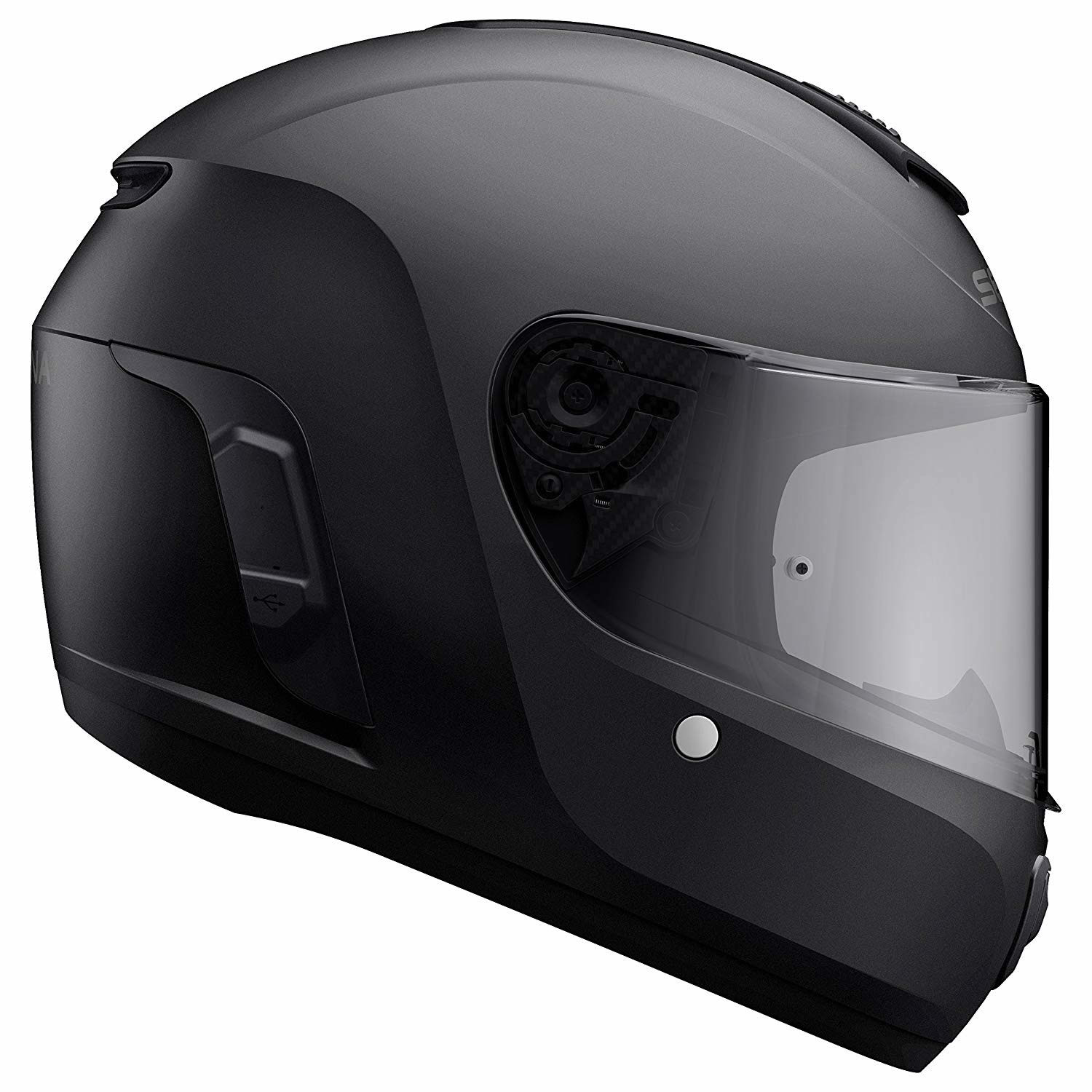 Sena Momentum Lite Bluetooth Full Face Motorcycle Helmet XS Matt Black