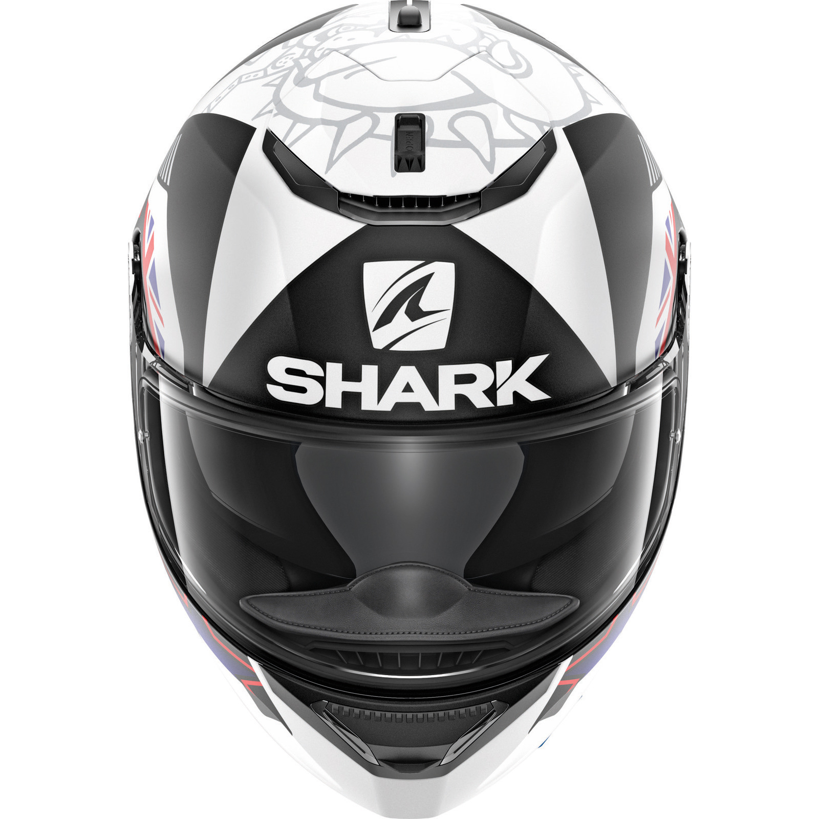 Shark Spartan Redding Mat Motorcycle Helmet XL Matt Black Blue White