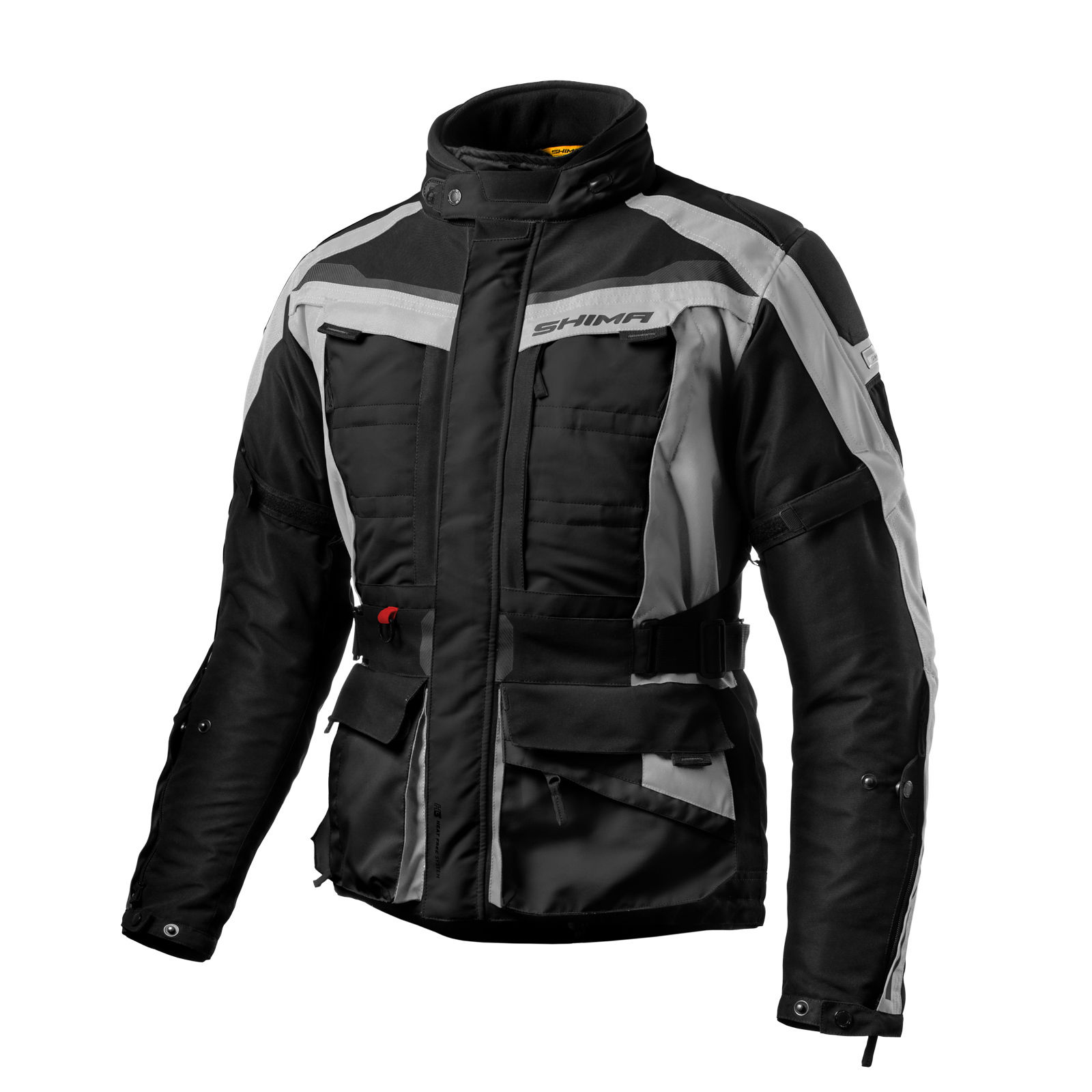 Shima Horizon Men's Waterproof Motorcycle Jacket XS Grey - Textile Jackets - Ghostbikes.com