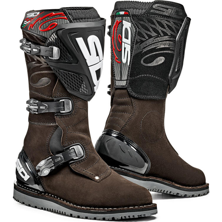 Sidi Trial Zero.1 Motorcycle Boots 42 Brown