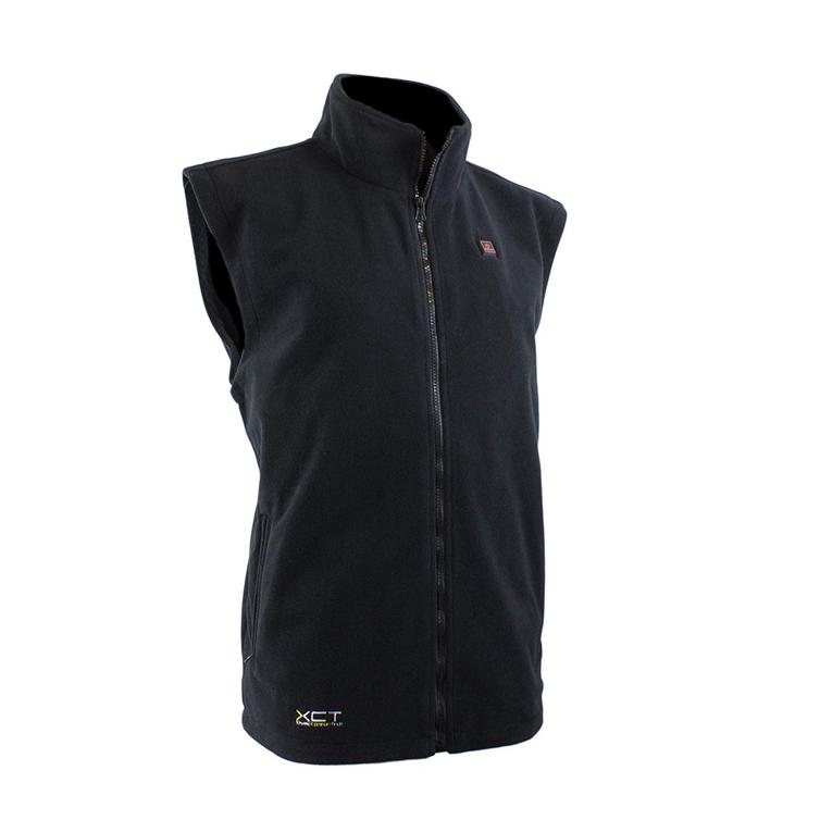 Venture Heat BH9548 Men's Heated Fleece Vest XL Black Secret Sale