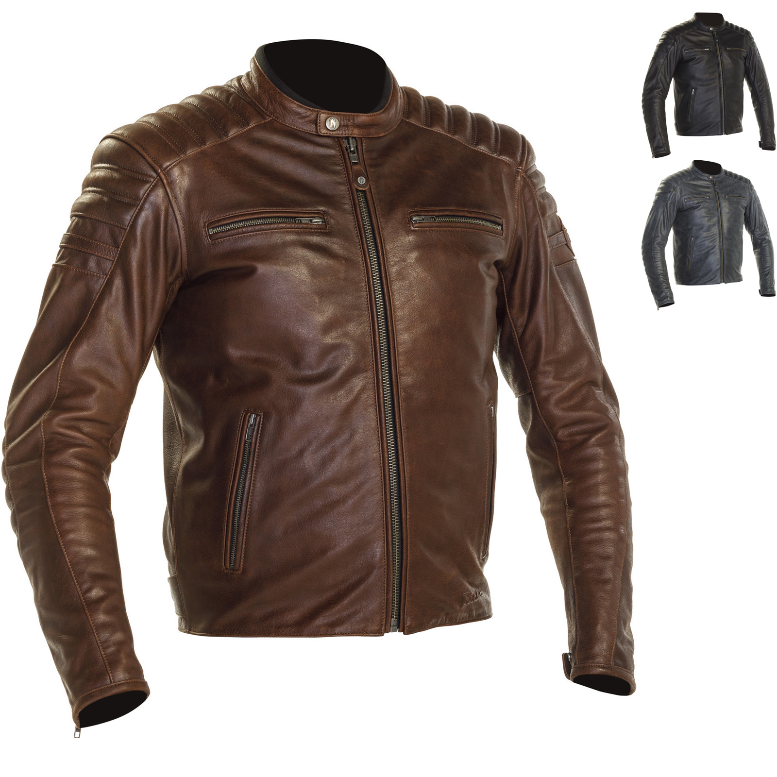 Richa Daytona 2 Leather Motorcycle Jacket - Jackets - Ghostbikes.com