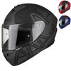 Shox Sniper Evo Caliber Motorcycle Helmet Thumbnail 1