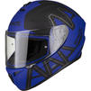 Shox Sniper Evo Caliber Motorcycle Helmet Thumbnail 5