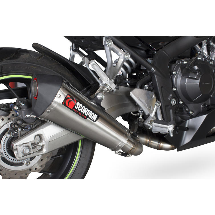 Scorpion Serket Taper Stainless Steel Exhaust - Honda CBR 650 F - CB ...