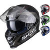 Shox Assault Evo Sector Motorcycle Helmet Thumbnail 1