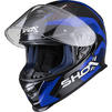 Shox Assault Evo Sector Motorcycle Helmet Thumbnail 7