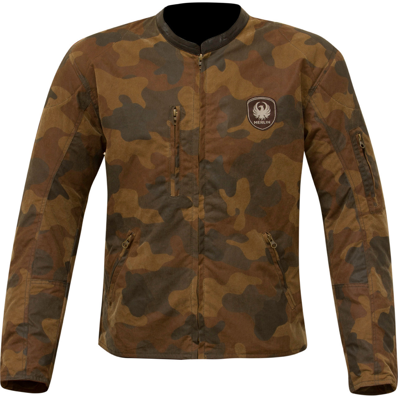 Merlin Covert Camo Wax Motorcycle Jacket - Jackets - Ghostbikes.com