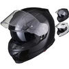 Black Apex Full Face Motorcycle Helmet Thumbnail 2