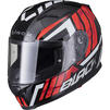 Black Apex Triple Full Face Motorcycle Helmet Thumbnail 8