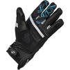 Black Metro Short Leather Motorcycle Gloves Thumbnail 5