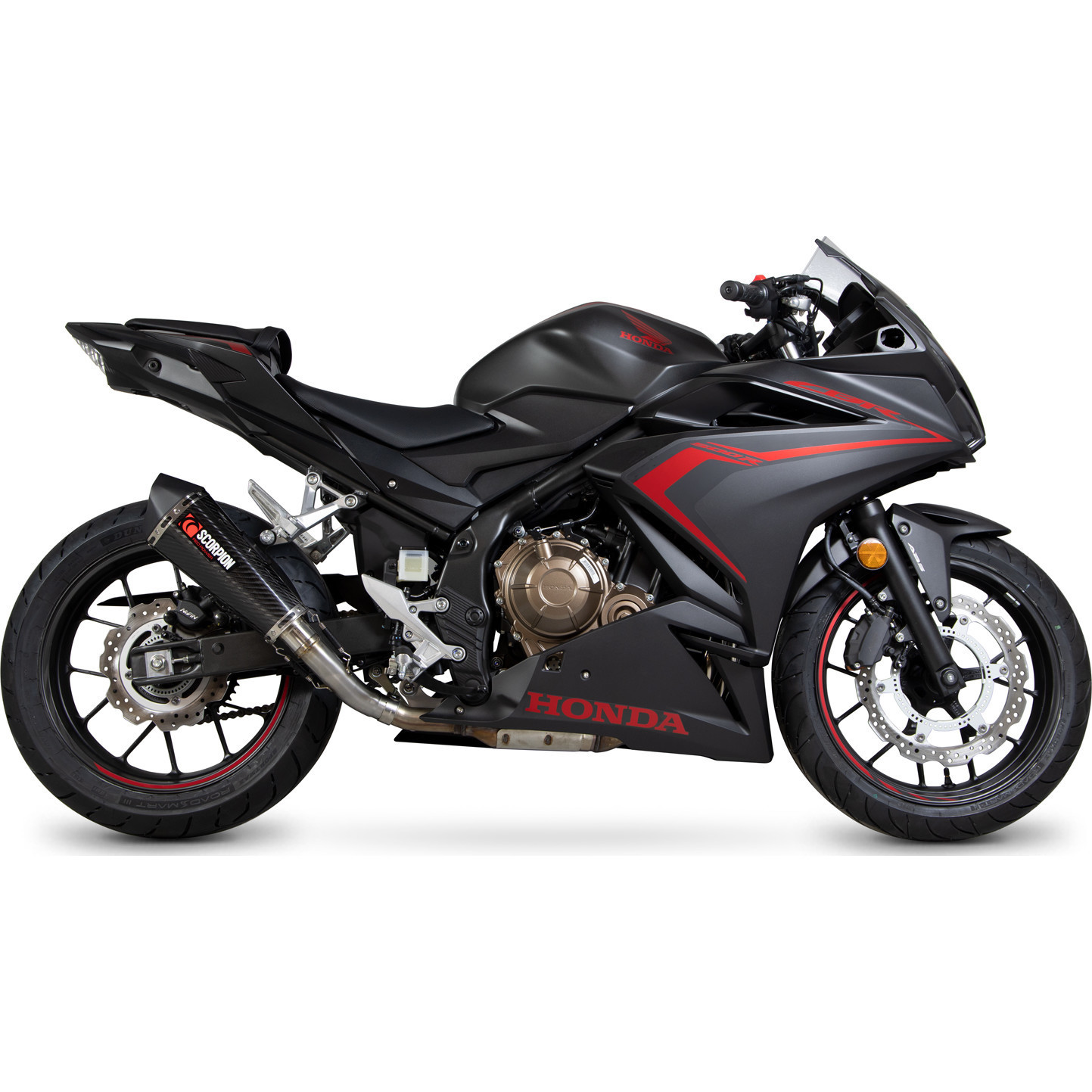 Scorpion Serket Taper Carbon Exhaust - Honda CBR500R 2019 - 2021 ...