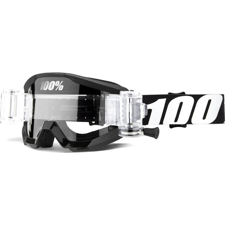 100% Strata Mud Clear Roll-Off Junior Motocross Goggles