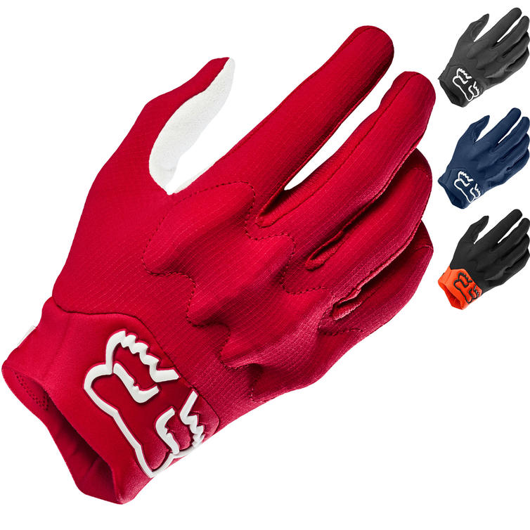 fox bomber motocross gloves