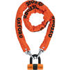 Oxford Heavy Duty Motorcycle Chain Lock 1.5m Chain & Lock Orange Thumbnail 1