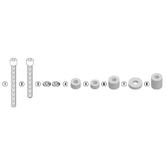 Givi Specific Kit to Install SLD01 Frame Sliders Yamaha Tracer 900 / 900GT (18-19) (SLD2139KIT)