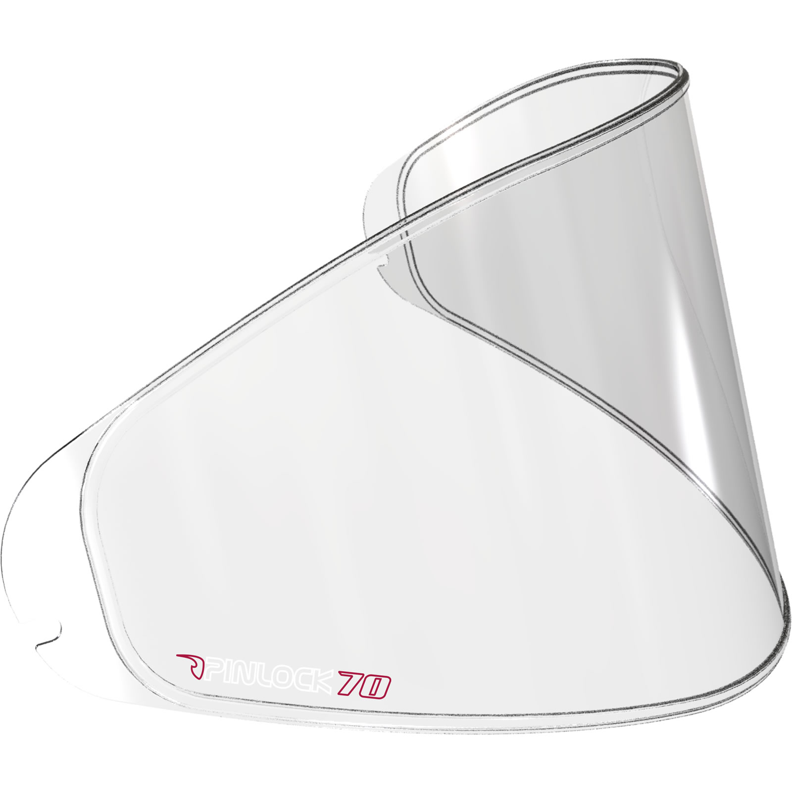 Pinlock 70 AntiFog Lens For Black Optimus II SV Biker Stocking