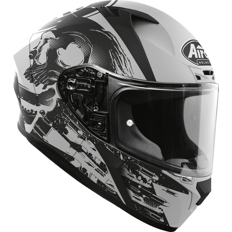 Airoh Valor Akuna Motorcycle Helmet & Visor Full Face Helmets
