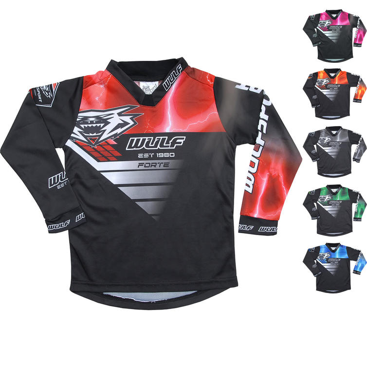 Wulf Forte Cub Kids Motocross Jersey New Arrivals