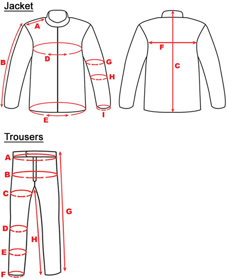 Clothing Measuring Guide