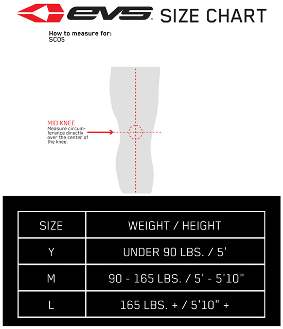 EVS SC05 Knee and Shin Guards Knee Braces