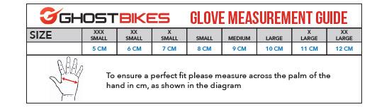 Gloves Size Guide