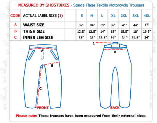 Spada Flage Motorcycle Trousers