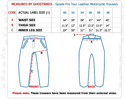 Spada Pro Tour Motorcycle Trousers